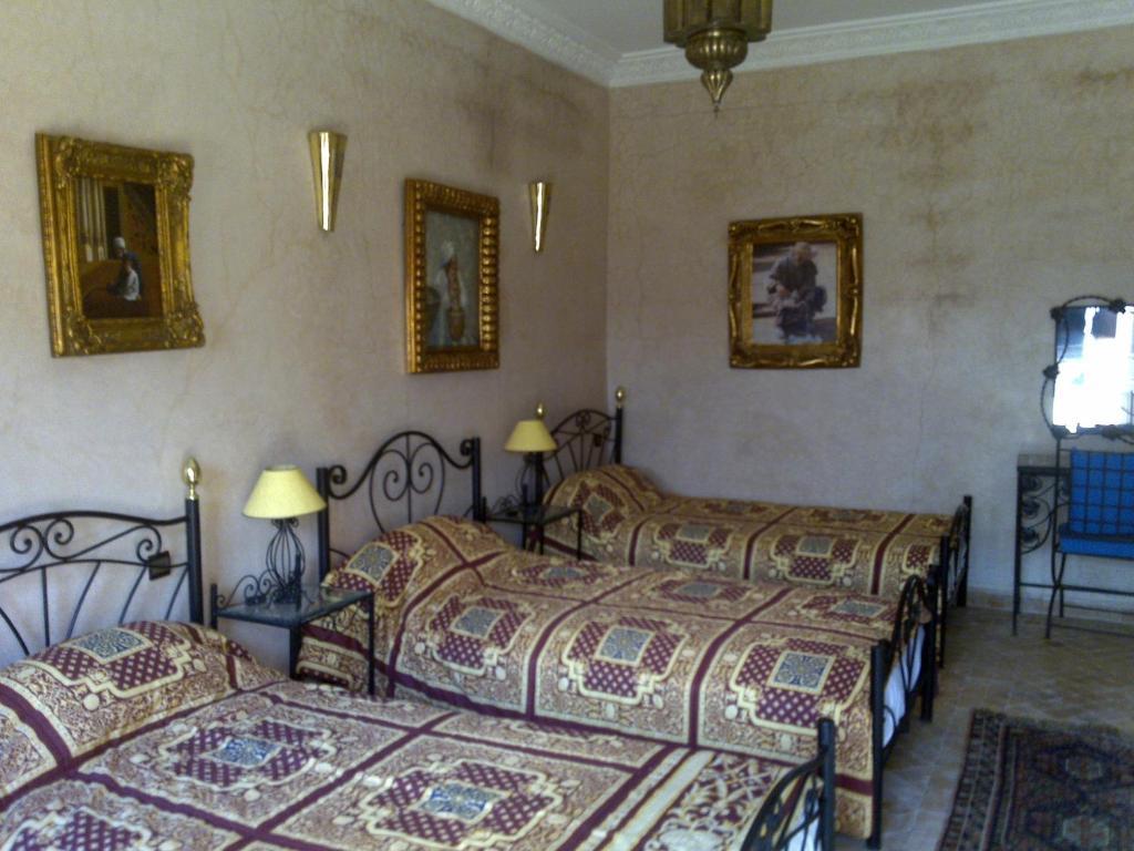 Hotel Riad L' Arganier D' Or Aït el Rhazi Oda fotoğraf